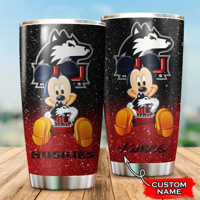 Northern Illinois Huskies Mickey Custom Name Tumbler TB0041