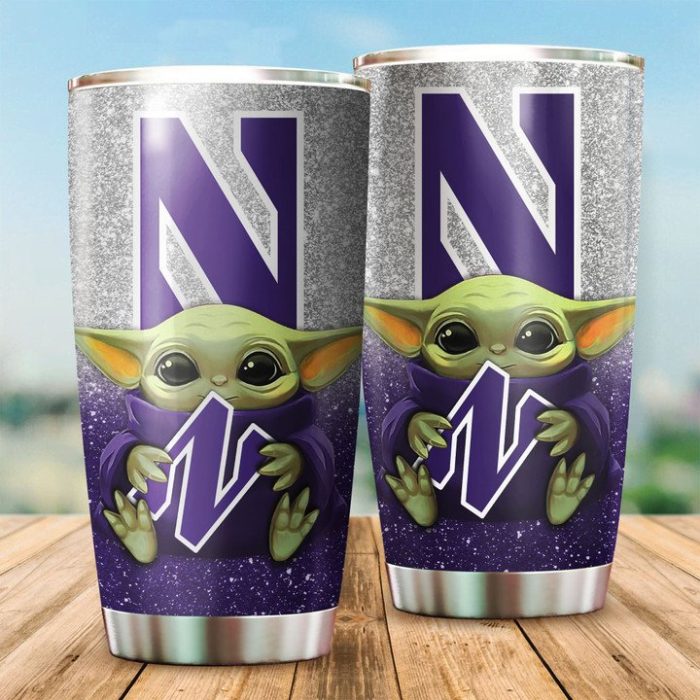 Northwestern Wildcats Yoda Tumbler TB0632