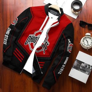 Ohio State Buckeyes Bomber Jacket 3D Personalized For Fans 193