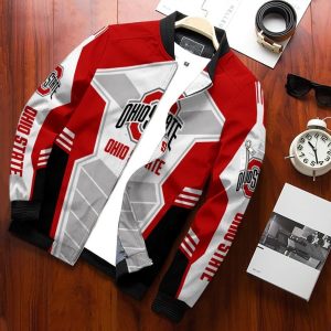 Ohio State Buckeyes Bomber Jacket 3D Personalized For Fans 361