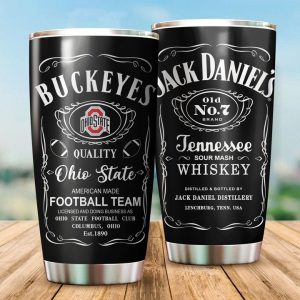 Ohio State Buckeyes Jack Daniel'S Tumbler TB1706