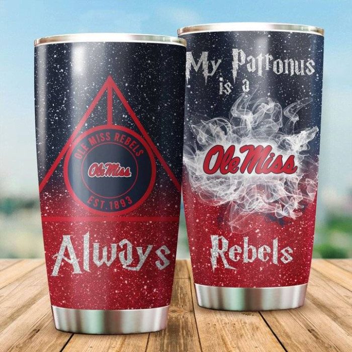 Ole Miss Rebels Tumbler Harry Potter NCAA TB2626