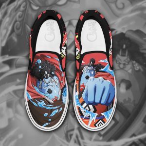 One Piece Jinbei Slip On Shoes Custom Anime Shoes