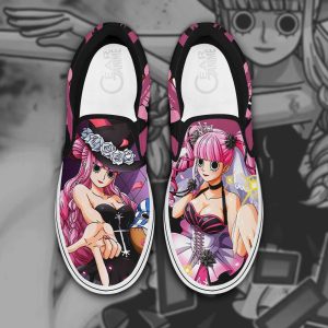 One Piece Perona Slip On Shoes Custom Anime Shoes