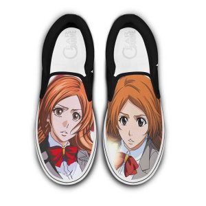 Orihime Inoue Slip On Shoes Custom Anime Bleach Shoes