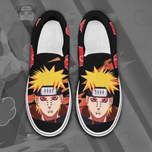 Pain Slip On Shoes Custom Anime Shoes PN12