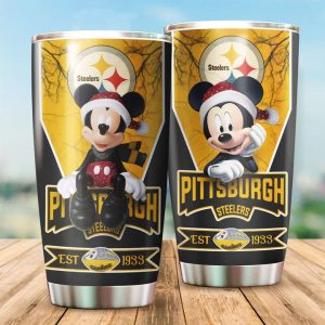 Pittsburgh Steelers Tumbler Mickey NFL TB0026