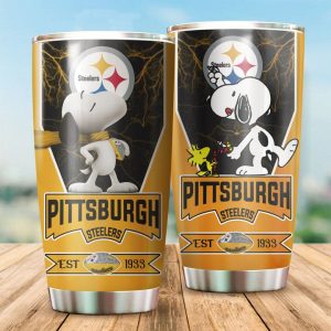 Pittsburgh Steelers Tumbler Snoopy NFL TB0549
