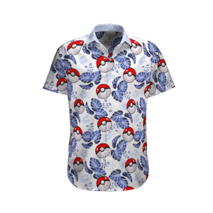 Pokemon Ball Summer Hawaiian Shirt - Hawaiian Shirt For Women Men - Hawaiian Shirt Custom