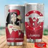 Rutgers Scarlet Knights Wonder Woman Custom Name Tumbler TB1376