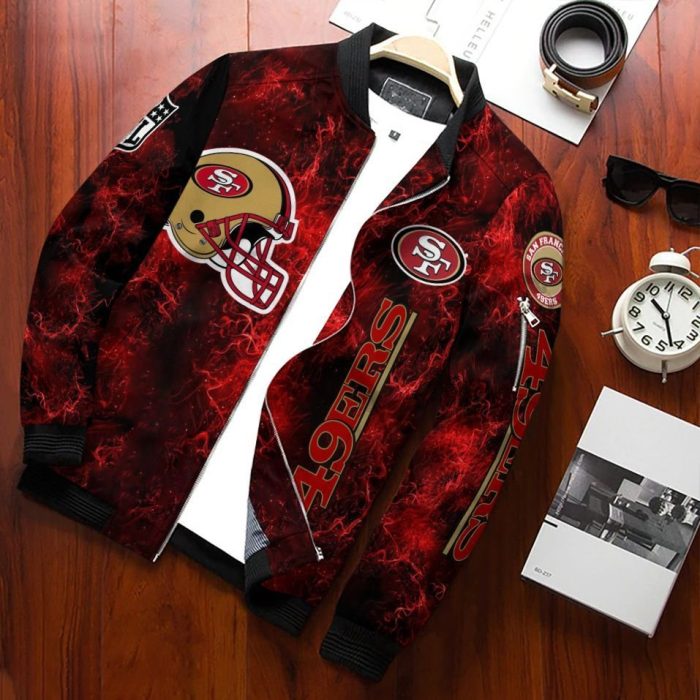 San Francisco 49Ers Bomber Jacket 3D Personalized For Fans 517