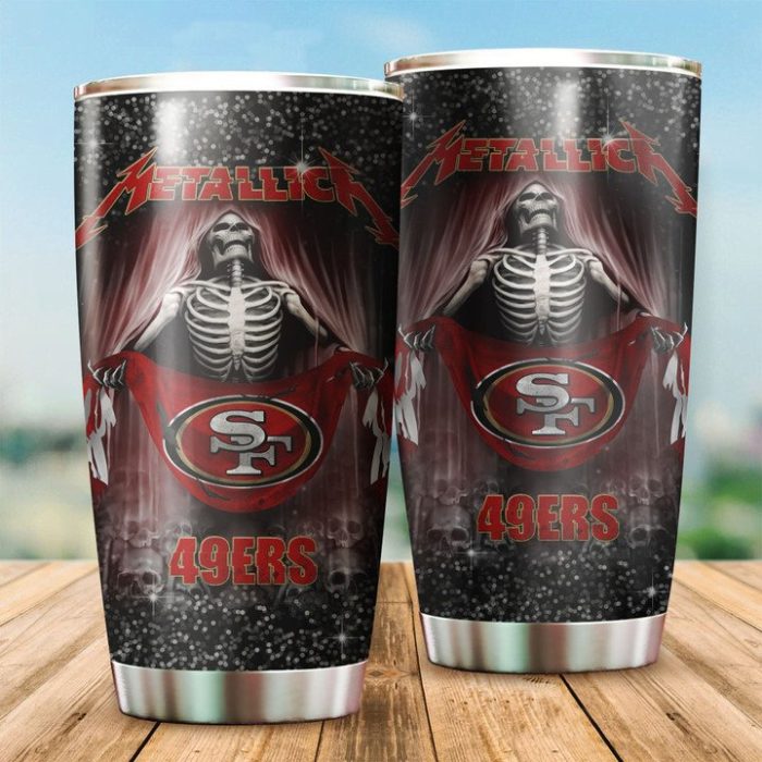 San Francisco 49Ers Tumbler Mtlc NFL TB2858