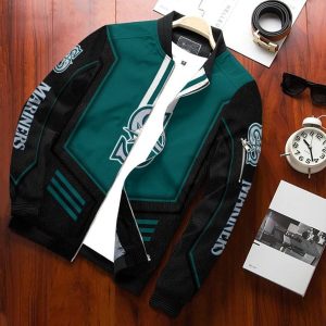 Seattle Mariners Bomber Jacket 3D Personalized For Fans 492