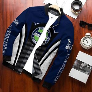 Seattle Seahawks Bomber Jacket 3D Personalized For Fans 210