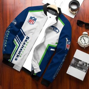 Seattle Seahawks Bomber Jacket 3D Personalized For Fans 320