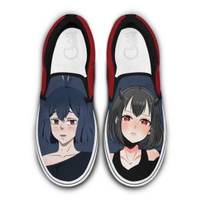 Secre Swallowtail Slip On Shoes Custom Anime Black Clover Shoes