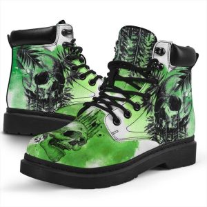 Skull Boots For Camping Or Trekking