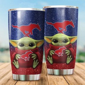 Smu Mustangs Yoda Tumbler TB0749