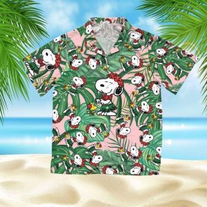 Snoopy Summer Time Hawaiian Shirt 9 Autumn Fashion Travel Sport Going To School