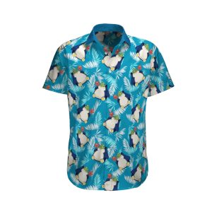 Snorlax Pokemon Hawaiian Shirt - Hawaiian Shirt For Women Men - Hawaiian Shirt Custom