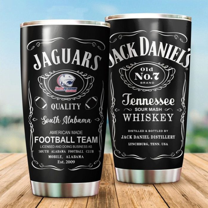 South Alabama Jaguars Jack Daniel'S Tumbler TB1258