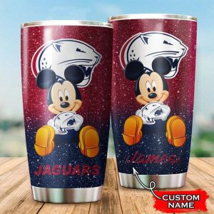 South Alabama Jaguars Mickey Custom Name Tumbler TB0662