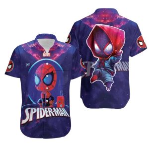 Spider Man No Way Home High School Student Superhero Saving Multiverse 3D Gift For Spider Man Fans Hawaiian Shirt