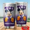 Tcu Horned Frogs Mickey Custom Name Tumbler TB1067