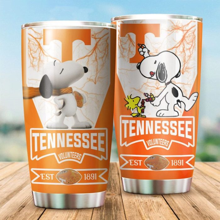 Tennessee Volunteers Tumbler Snoopy NCAA TB2147