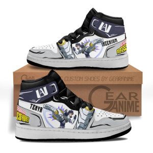 Tenya Ida Kids Sneakers Custom Anime My Hero Academia Kids Jordan 1 Shoes