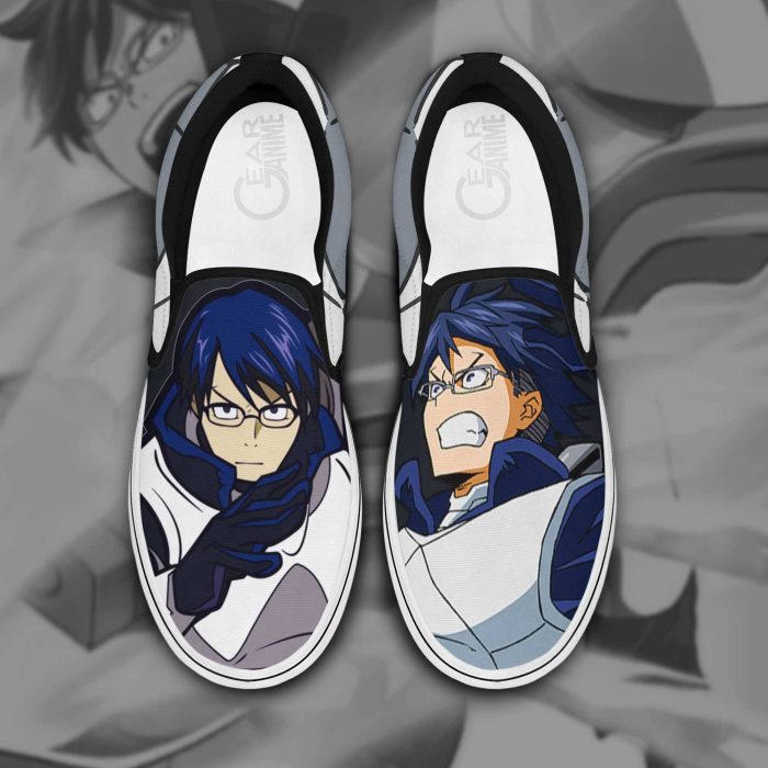 Tenya Iida Slip On Shoes My Hero Academia Custom Anime Shoes