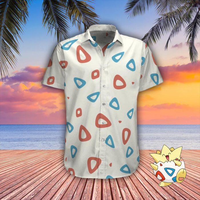 Togepi Pokemon Summer Hawaiian Shirt - Hawaiian Shirt For Women Men - Hawaiian Shirt Custom HW017