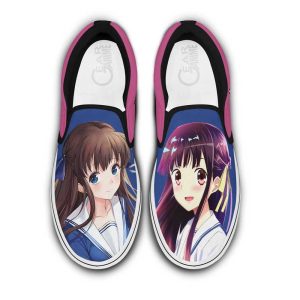 Tooru Honda Slip On Shoes Custom Anime Fruit Basket Shoes