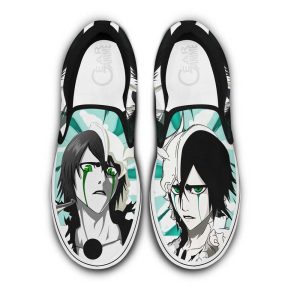 Ulquiorra Schiffer Slip On Shoes Custom Anime Bleach Shoes