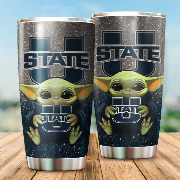 Utah State Aggies Football Yoda Tumbler TB0284