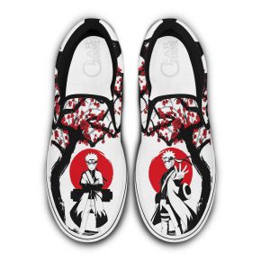 Uzumaki Sage Slip On Shoes Custom Cherry Blossom Anime Shoes