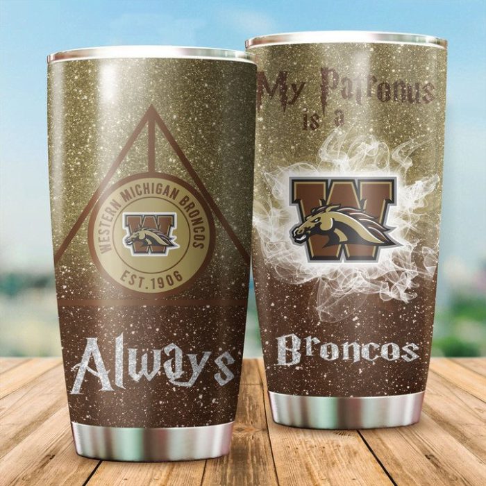 Western Michigan Broncos Tumbler Harry Potter NCAA TB2812