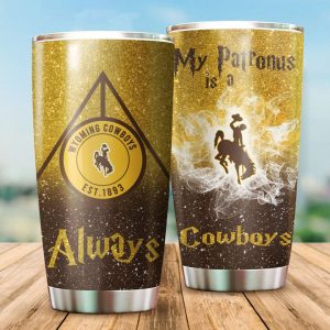 Wyoming Cowboys Tumbler Harry Potter NCAA TB2650