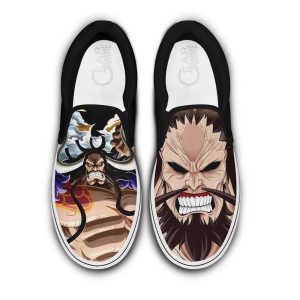 Yonko Kaido Slip On Shoes Custom Anime One Piece Shoes