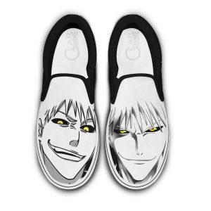 Zangetsu Slip On Shoes Custom Anime Bleach Shoes