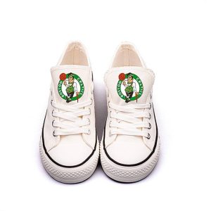Boston Celtics Custom Shoes Basketball Celtics Low Top Sneakers Boston NBA Gumshoes Celtics LT1242