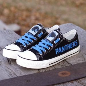 Carolina Panthers Shoes Custom Low Top Sneakers Football Panthers LT1152