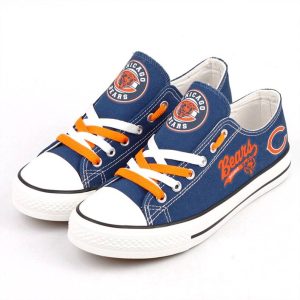 Chicago Bears Shoes Custom Low Top Sneakers Football Bears Casual LT1167