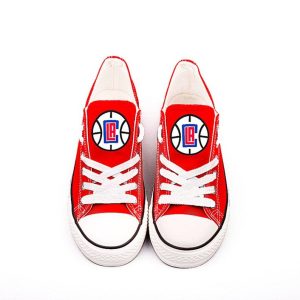 Los Angeles Clippers Custom Shoes Basketball Clippers Low Top Sneakers Los Angeles NBA Clippers LT1250