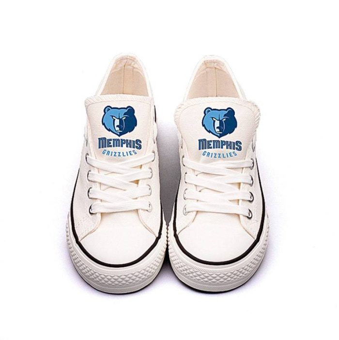 Memphis Grizzlies Custom Shoes Basketball Grizzlies Low Top Sneakers Memphis NBA Gumshoes Grizzlies LT1243