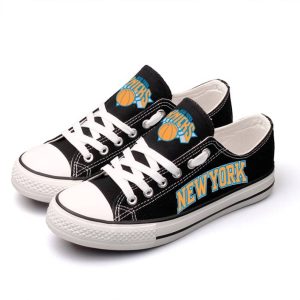 New York Knicks Custom Shoes Basketball Knicks Low Top Sneakers New York NBA Gumshoes Knicks LT1214