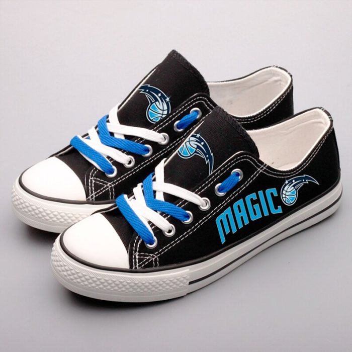 Orlando Magic Custom Shoes Basketball Magic Low Top Sneakers Orlando NBA Gumshoes Magic Gumshoes LT1210