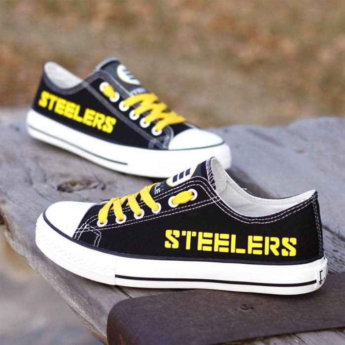 Pittsburgh Steelers Shoes Custom Low Top Sneakers Football Steelers LT1175