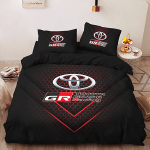 Toyota Gazoo Racing Wrc Bedding Set Duvet Cover Pillow Case