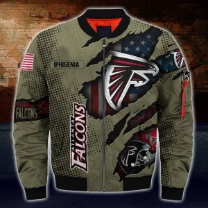 Atlanta Falcons NFL Custom Bomber Jacket BBJ3502
